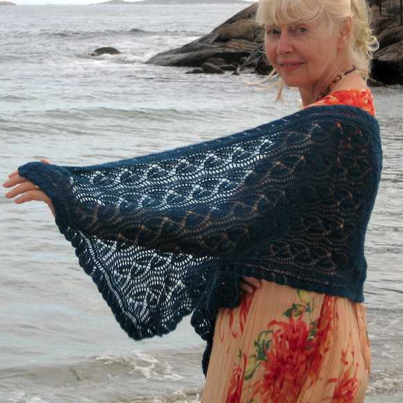 Neptune's Trident scarf